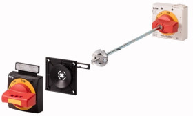 Napęd drzwiowy czerwono-żółtym z blokadą NZM2-XHB-DAR 116896