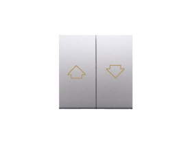 SIMON 54 Klawisze do mechanizmu SZP1WM srebrny mat DKZP1W/43 KONTAKT SIMON