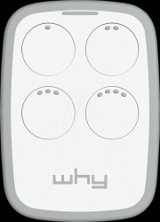 WHY WEIß Universal remote control, white