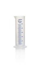 Cylinder miarowy 500ml PP średnica 54mm podziałki Tak 218.0 x 66.0mm RS PRO