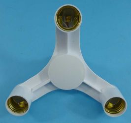 ADAPTOR ROZGAŁĘŹNIK E-27->3xGN.E-27