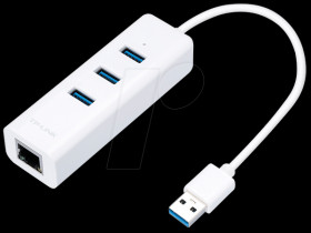 UE330 USB 3.0 3-Port Hub &amp; Gigabit Ethernet Adapter