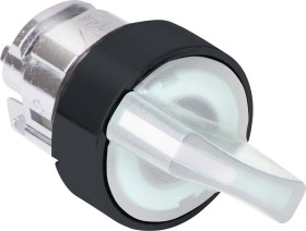 Schneider Electric ZB4BK12137 ZB4BK12137 Element czołowy przełącznika wyboru (Ø) 22 mm czarny, biały 1 szt.