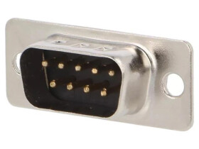 Złącze D-Sub, męskie, wtyk, proste, ilość pinów: 9 301A10019X