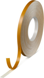 Fabric tape, 12 x 0.39 mm, double sided, fabrics, white, 50 m, 04964-00073-00