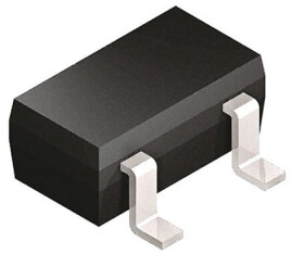 DiodesZetex Tranzystor SOT-23 18 V 3-pinowy NPN Powierzchnia 1 A MMBT123S-7-F