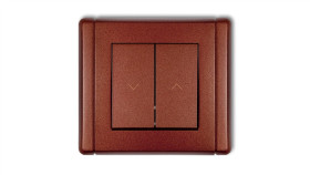 Flexi Łącznik Żaluzjowy Brązowy Metalik 9Fwp-8