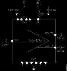 1:2 Single-Ended, Low Cost, Active RF Splitter