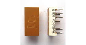MAN3640A 7.62mm high Orange LED display - QT
