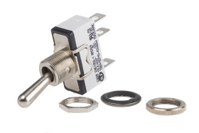 Przełącznik Wł.-wł. SPST Apem Montaż panelowy długość przełącznika 17.5mm