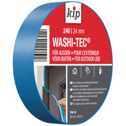 KIP 222845 246 Premium Outdoor WASHI-TEC&#xAE; Masking Tape 24mm x 50m
