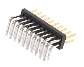 Złącze szpilkowe 20-pinowe raster: 1.27mm 2-rzędowe HARWIN Przewlekany 1.0A