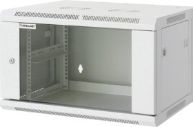 Rozdzielacz ścienny Intellinet 19", 15U, głębokość 450mm, szary
