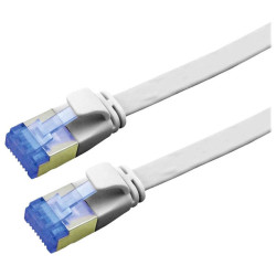 Value 21.99.2111 RJ45 Network cable CAT 6A F/UTP 1.00 m Grey