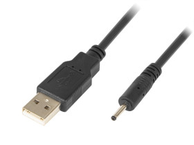 Przyłącze USB-DC - 2.5x0.7mm - 0.8m
