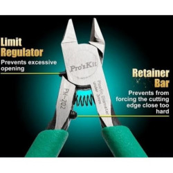 Szczypce obcinaczki do plastiku 3mm, 120mm PM-202