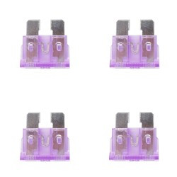 4x 35A samochodowy bezpiecznik nożowy płytkowy 19mm standard ATO ATC