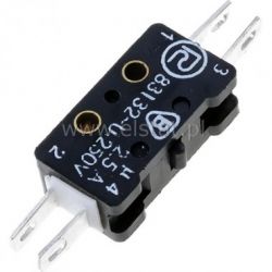 Przełącznik krańcowy bez dźwigni, ( piny boczne)