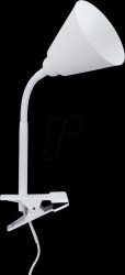 95431 Clip-on light Vitis, E14, flexible, white