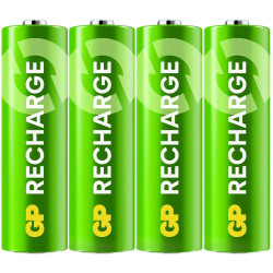 GP GPRCH210AA978C4 Recharge AA battery NiMH 2100mAh 1.2V 4pcs AA battery