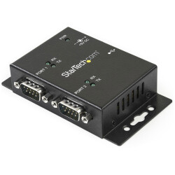 StarTech.com ICUSB2322I 2 Port Industrial Wall Mountable USB to Serial Adapter