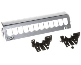 Złącze modułowe 6xRJ45 kat.6A ekranowane na szynę FZ12MM