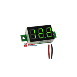 Moduł Miernik voltom. 3-30 2p G zielony bez obud. woltomierz