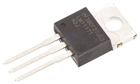 Regulator napięcia 1,25 → 13,8 V TO-220 Otwór przezierny wyjścia: 1 Z regulacją LM1117T-ADJ/NOPB