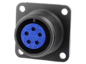 97-3102A-14S-5S Złącze okrągłe PIN 5rozmiar 14S 97 stop aluminium