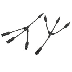 4-way Y-type MC4 Solar Connector Splitter - for Photovoltaic Panels