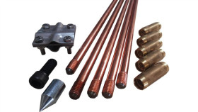 Uziom Kompletny Pomiedziowany /Miedziowany Złączkowy St/Cu0,250 Cu 17,2Mm 6M...