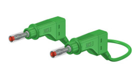 Przewód pomiarowy 66.9407-05025, 32A, 600V, kolor: Zielony, dł. 50cm, Staubli