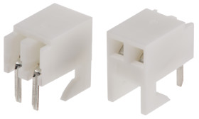 Gniazdo PCB 2 -pinowe raster: 2.54mm Listwa gniazdowa Kąt Proste Przewlekany