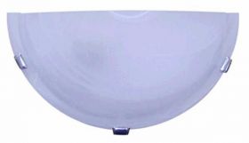 PLAFON WHITE PÓŁOKR.30cm 1x60W