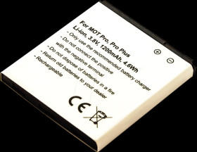 10675 Smartphone battery for Motorola devices, Li-Ion, 1200 mAh