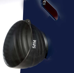 Pionowy pojemnik magnetyczny, W 150mm, H 55 mm, 135 mm