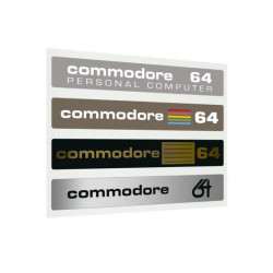 Label Commodore 64 C - History Set