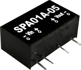 MW Mean Well SPA01B-15 Moduł przetwornicy DC/DC 67 mA 1 W Ilość wyjść: 1 x Content 1 szt.