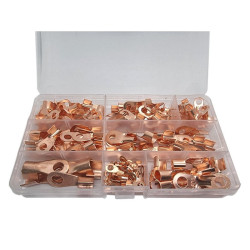 Zestaw konektorów 140szt oczka oczkowe oczkowych M5 M6 M8