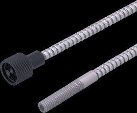 E20055, diffuse reflection sensor, Sensing head thinfrared light, Lens type standard, (28 x 21)...(