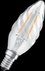 4058075436565 LED candle STAR E14, 2,5 W, 250 lm, 2700 K, filament