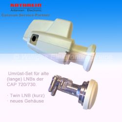 Twin LNB passend für CAP720 / 730