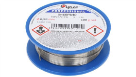 Drut Lutowniczy Cyn-0.90/100 Cynel Unipress