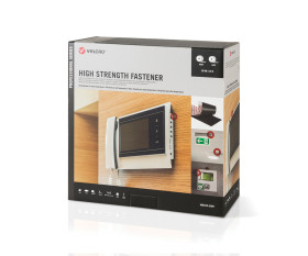 Taśma rzepowa szerokość 50mm, typu: haczyk-pętelka Czarny VELCRO® długość 25m Taśma