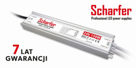 Zasilacz led hermetyczny 24V 150W Scharfer 7Y