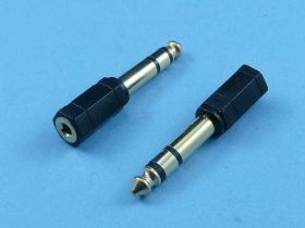 PRZEJ.GN.3,5 JACK-&gt;WT.6,3 ST PLASTIK