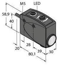 Czujnik światła Turck R58ACR1D 3010242 1 szt.