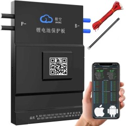 Smart BMS z balanserem 2A JK BMS B2A24S15P LiFePO4 Li-Ion 7S-24S 150A