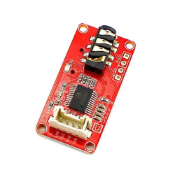 Crowtail-MP3 Player 2.0 – moduł odtwarzacza audio MP3/WAV/WMA, UART, microSD, 3,5 mm jack, 5 V