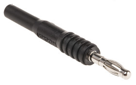 Adapter do złącz pomiarowych, rodzaj: Złącze męskie na żeńskie, 15A, Czarny, 1kV